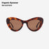Cat - Eye and Vintage Acetate Female Sunglasses 22A8053